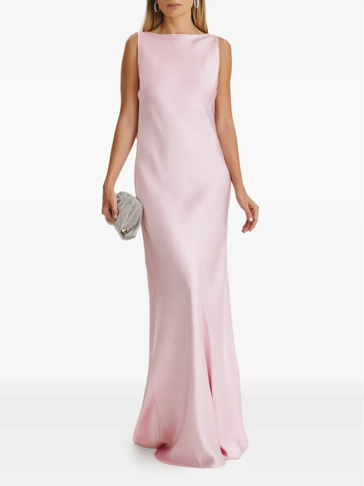 IL VOLO Daria cowl-back slip dress - 画像2