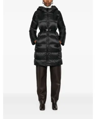 Max Mara フード付きベルトコート - サムネイル2
