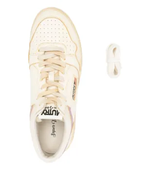 Autry Med-Way leather sneakers - White - サムネイル4