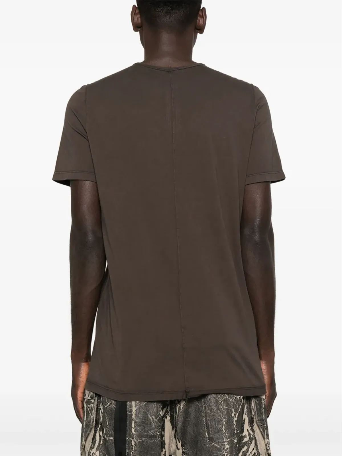 Rick Owens DRKSHDW 半袖トレーリングディテールTシャツ - 画像3