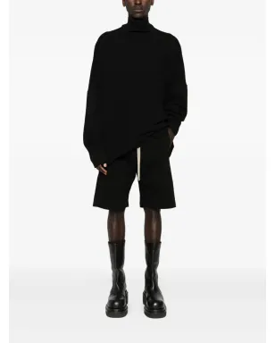 Rick Owens DRKSHDW ボタン留めドローコード付きショーツ - サムネイル2