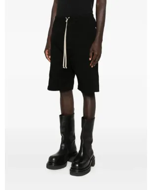 Rick Owens DRKSHDW ボタン留めドローコード付きショーツ - サムネイル3