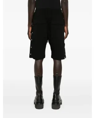 Rick Owens DRKSHDW ボタン留めドローコード付きショーツ - サムネイル4