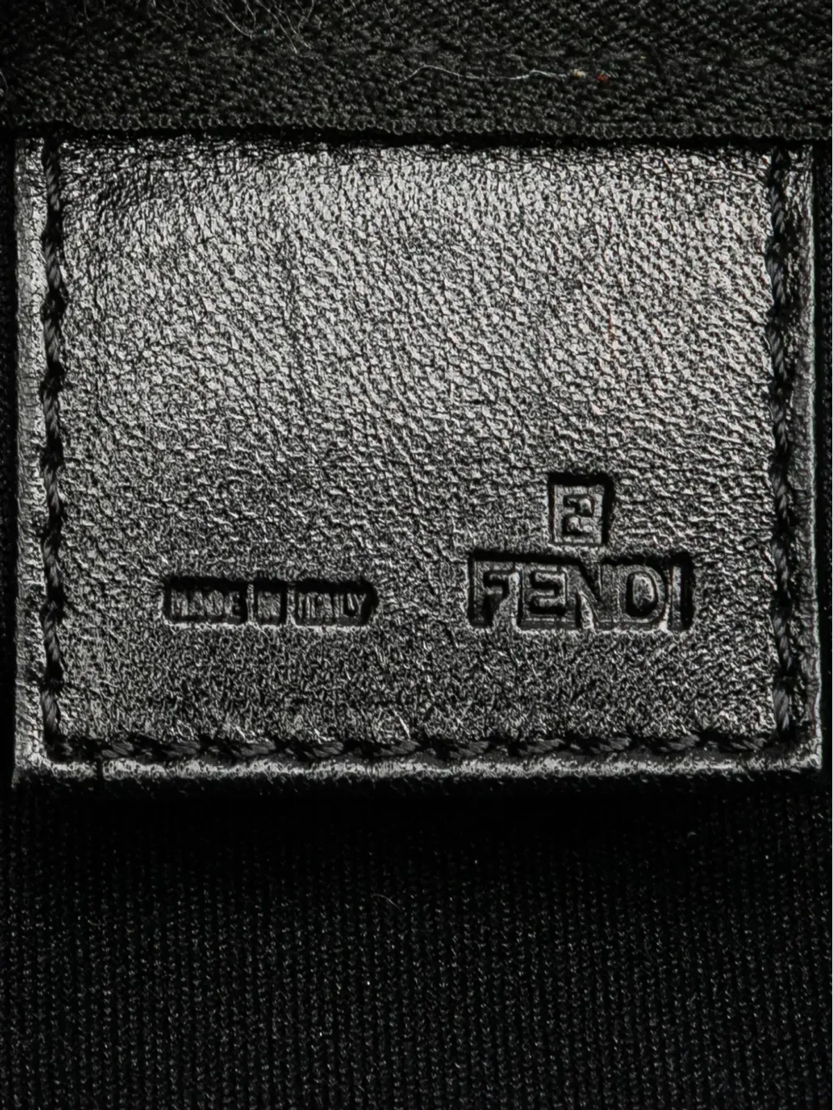 Fendi ビンテージ Zucchino Canvas ポーチ - 画像5