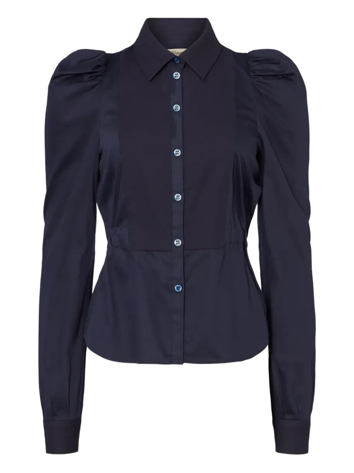 Temperley London パフスリーブ ボタン留め ブラウス - 画像1