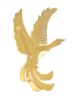 Susan Caplan Vintage Paradise Bird ブローチ - サムネイル2