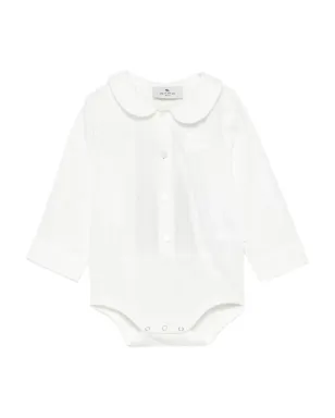 ETRO KIDS ピーターパンカラー ボディスーツ - サムネイル1