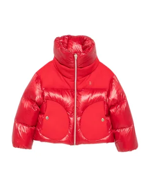 Herno Kids キルテッドハイネックパディッドジャケット - サムネイル1
