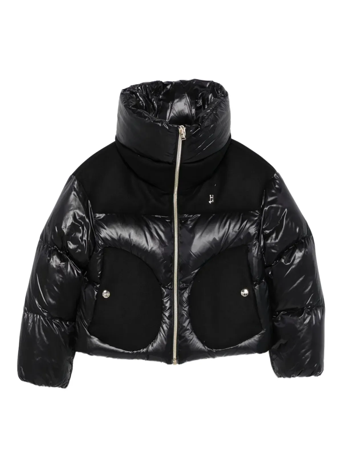 Herno Kids キルテッドパネル入りパデッドジャケット - 画像1