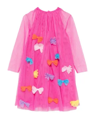 Stella McCartney Kids ボウ装飾チュールドレス - サムネイル2
