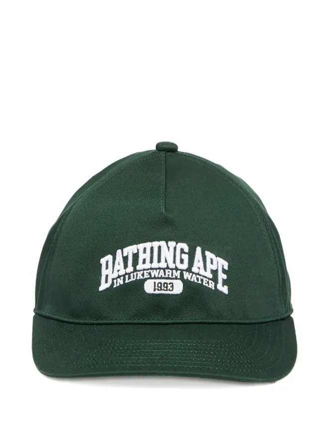 A BATHING APE® A BATHING APE® ロゴ刺繍 ベースボールキャップの商品画像