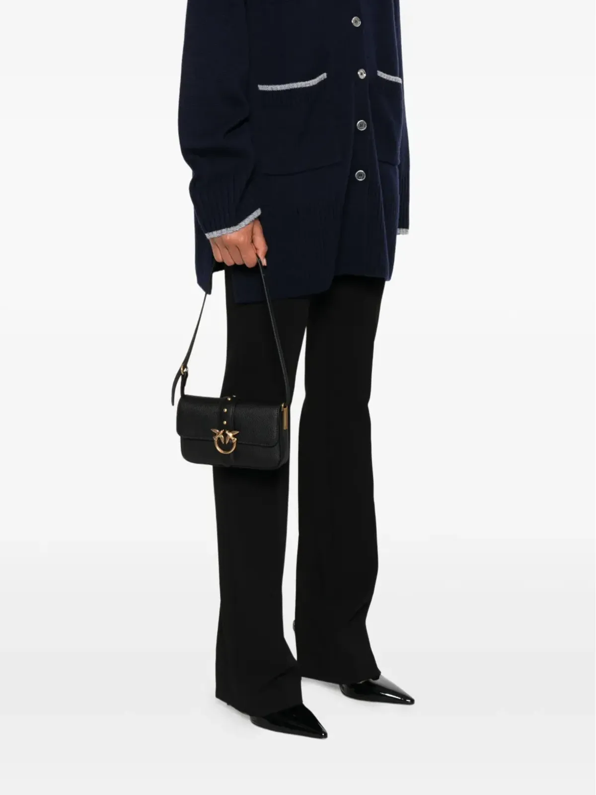 PINKO 鳥モチーフ クロスボディバッグ - 画像2