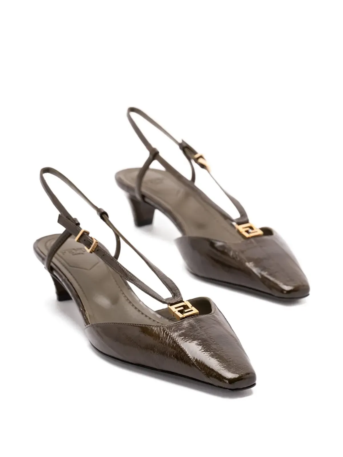 FENDI FFold ヒールパンプス - 画像2