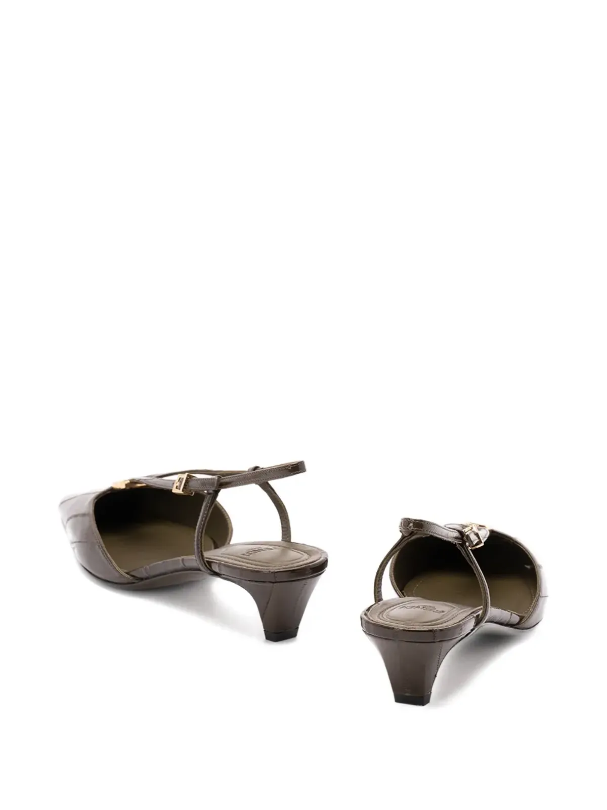 FENDI FFold ヒールパンプス - 画像3