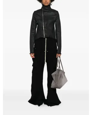 Rick Owens DRKSHDW ドローストリングカーゴパンツ - ブラック - サムネイル2