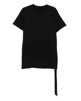 Rick Owens DRKSHDW ショートスリーブ・サイドタイ Tシャツ - ブラック - サムネイル1