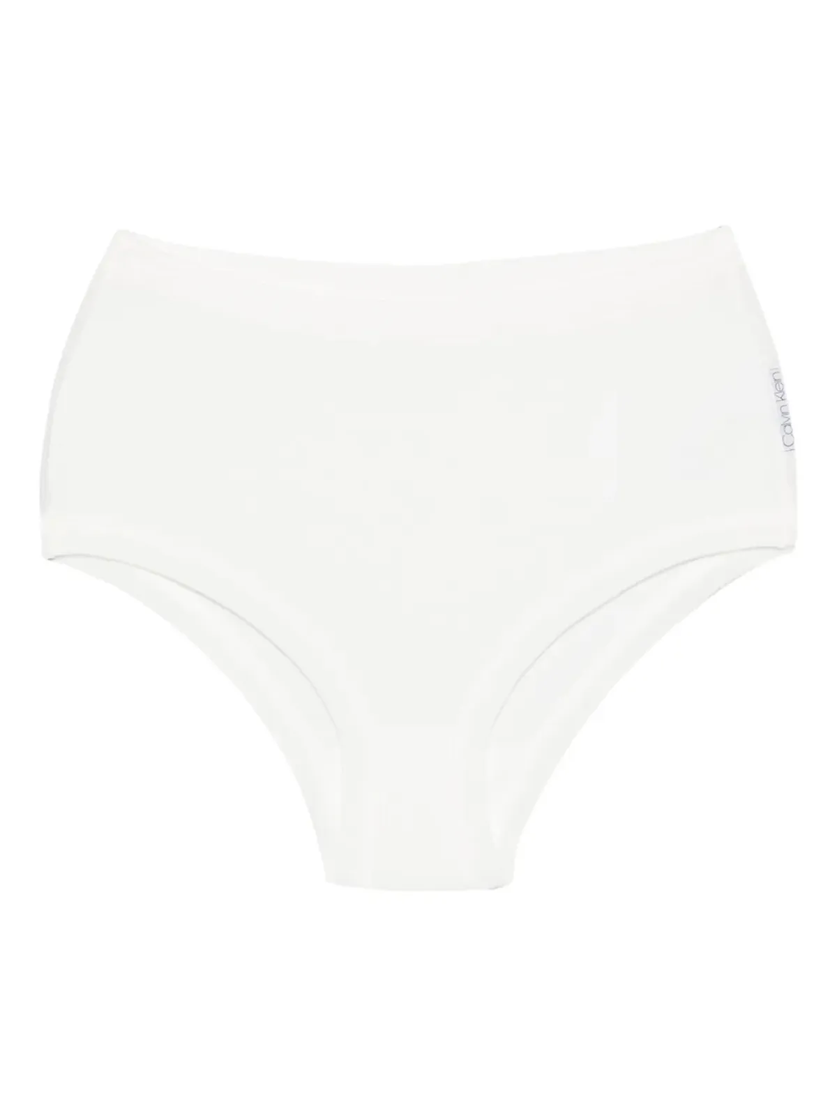 CALVIN KLEIN COLLECTION Tyra リブ編みブリーフ ホワイト - 画像1