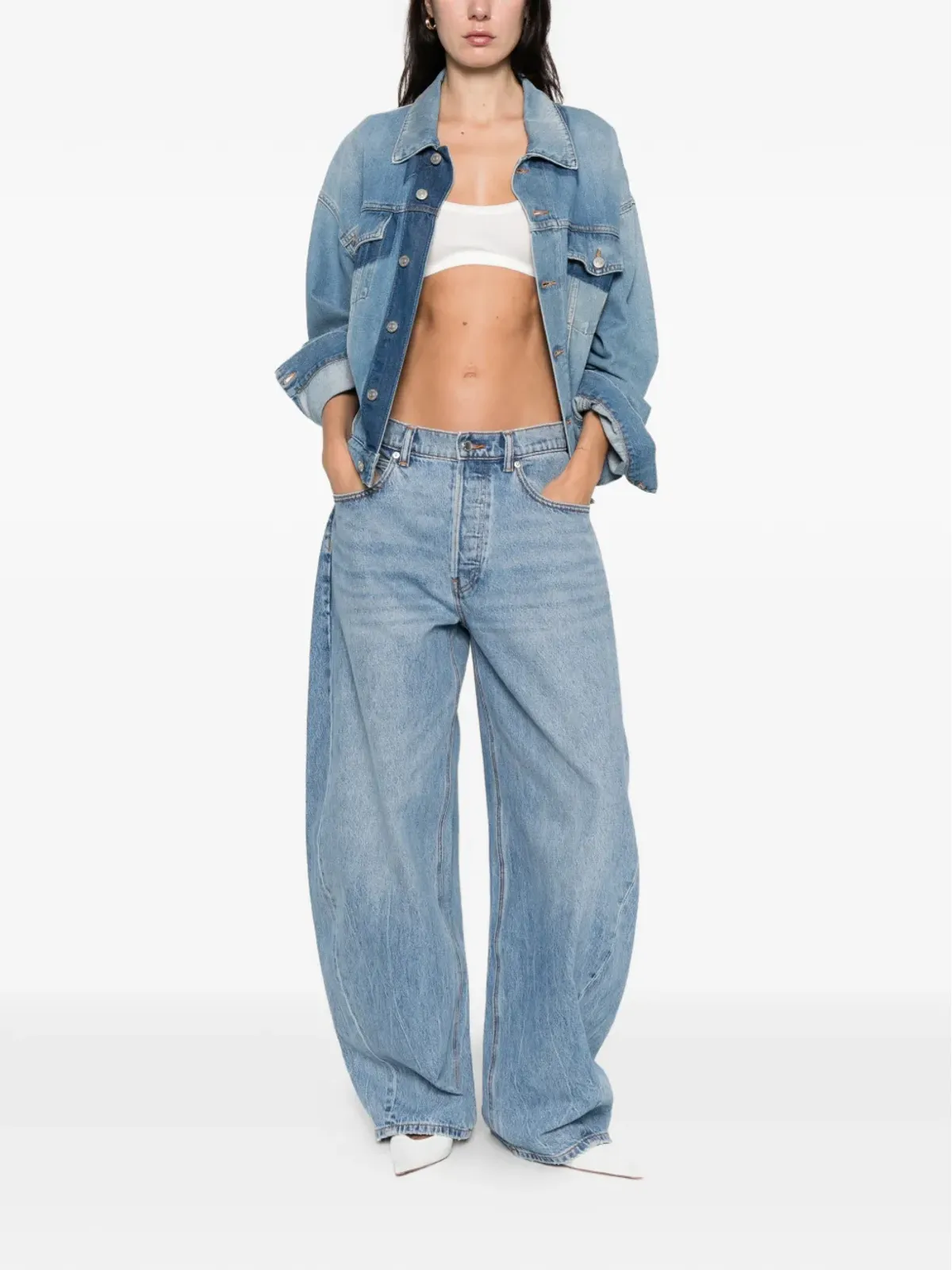CALVIN KLEIN COLLECTION Agnes ブラレットタンクトップ - 画像2