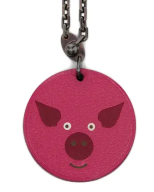 Hermès Pre-Owned Pig Bag Charm - Pink - サムネイル3