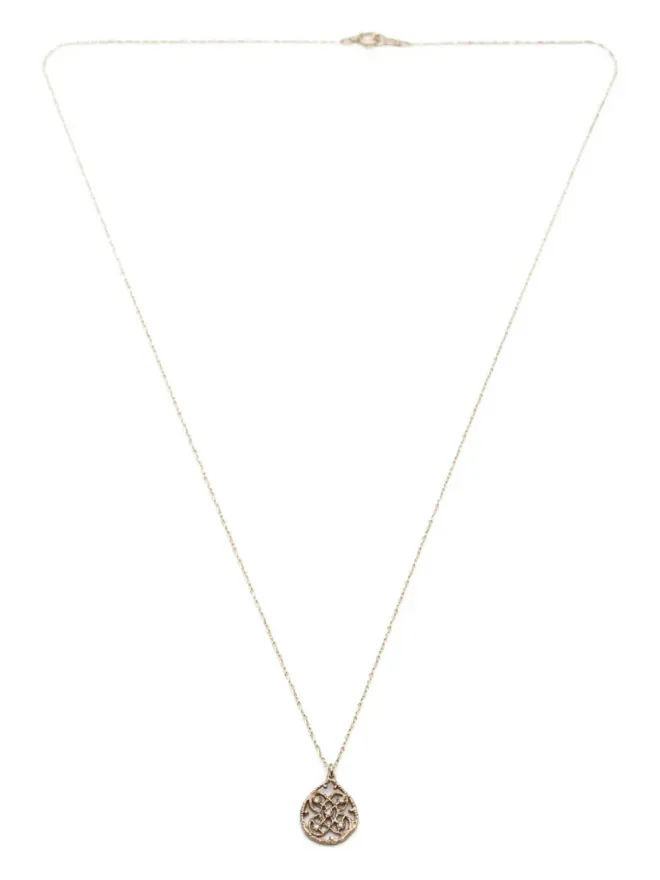Noguchi Noguchi 14K イエローゴールド ダイヤモンド ドロップ R ダイヤモンド ネックレスの商品画像