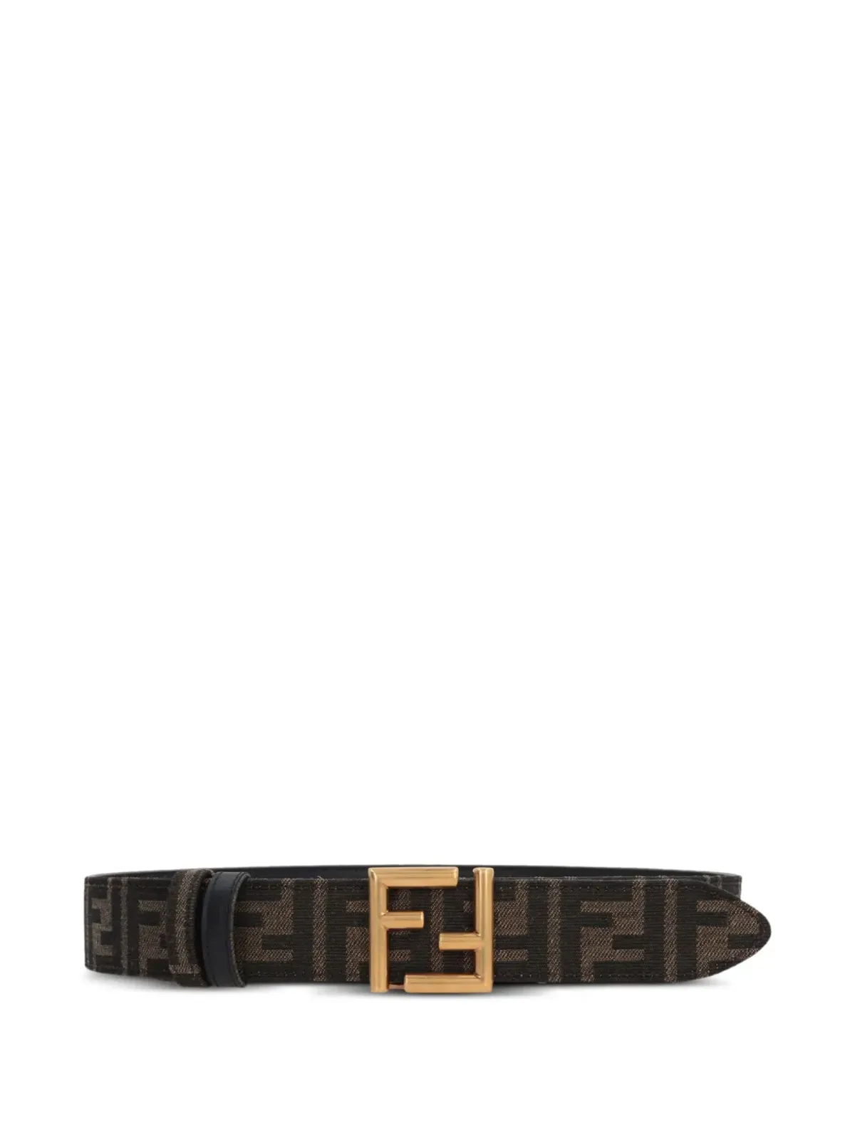 FENDI FF-logo レザー ベルト - 画像2