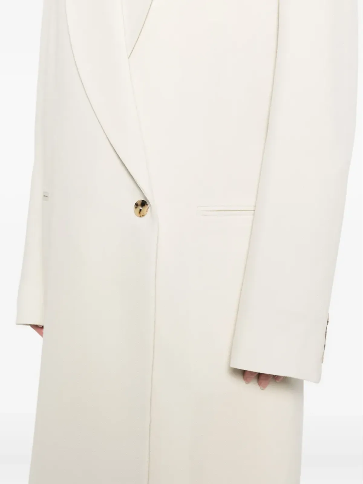 CALVIN KLEIN COLLECTION エブリン ショールカラー コート - 画像5