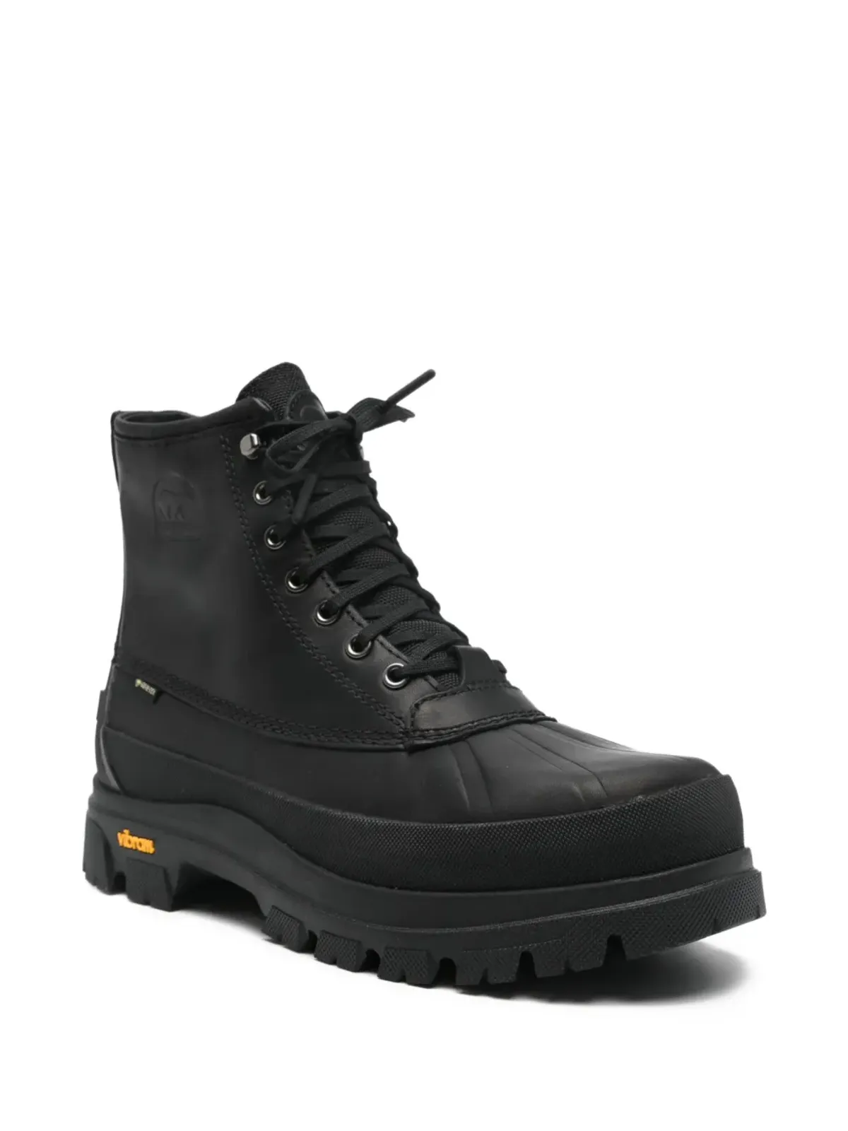 SOREL Daystorm レースアップレザーブーツ ブラック - 画像2