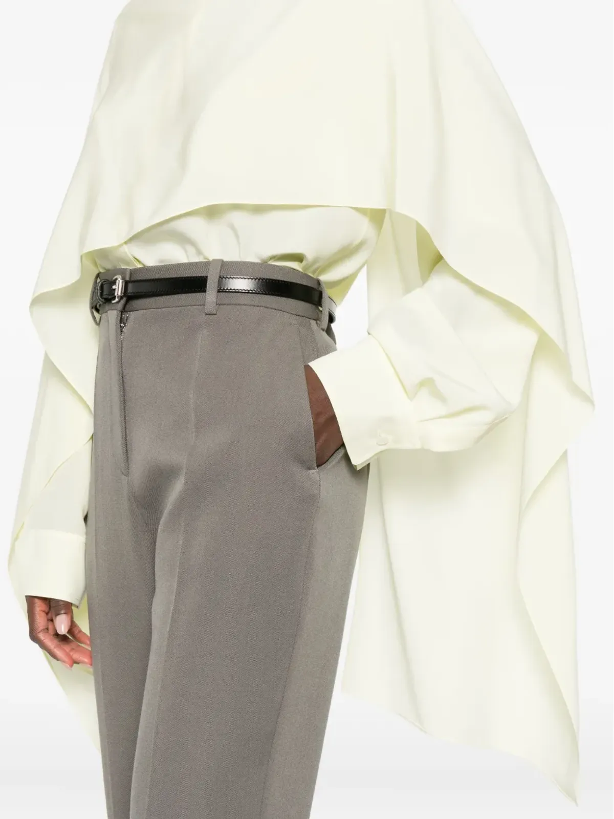 CALVIN KLEIN COLLECTION キキ レイヤード ブラウス - 画像5