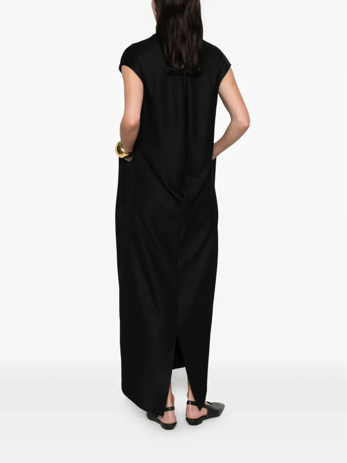 CALVIN KLEIN COLLECTION Thea モックネック マキシドレス - 画像4