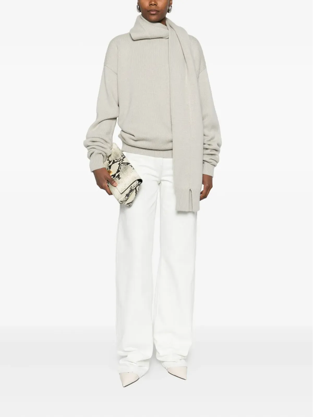 CALVIN KLEIN COLLECTION 02 ストレートジーンズ - 画像2