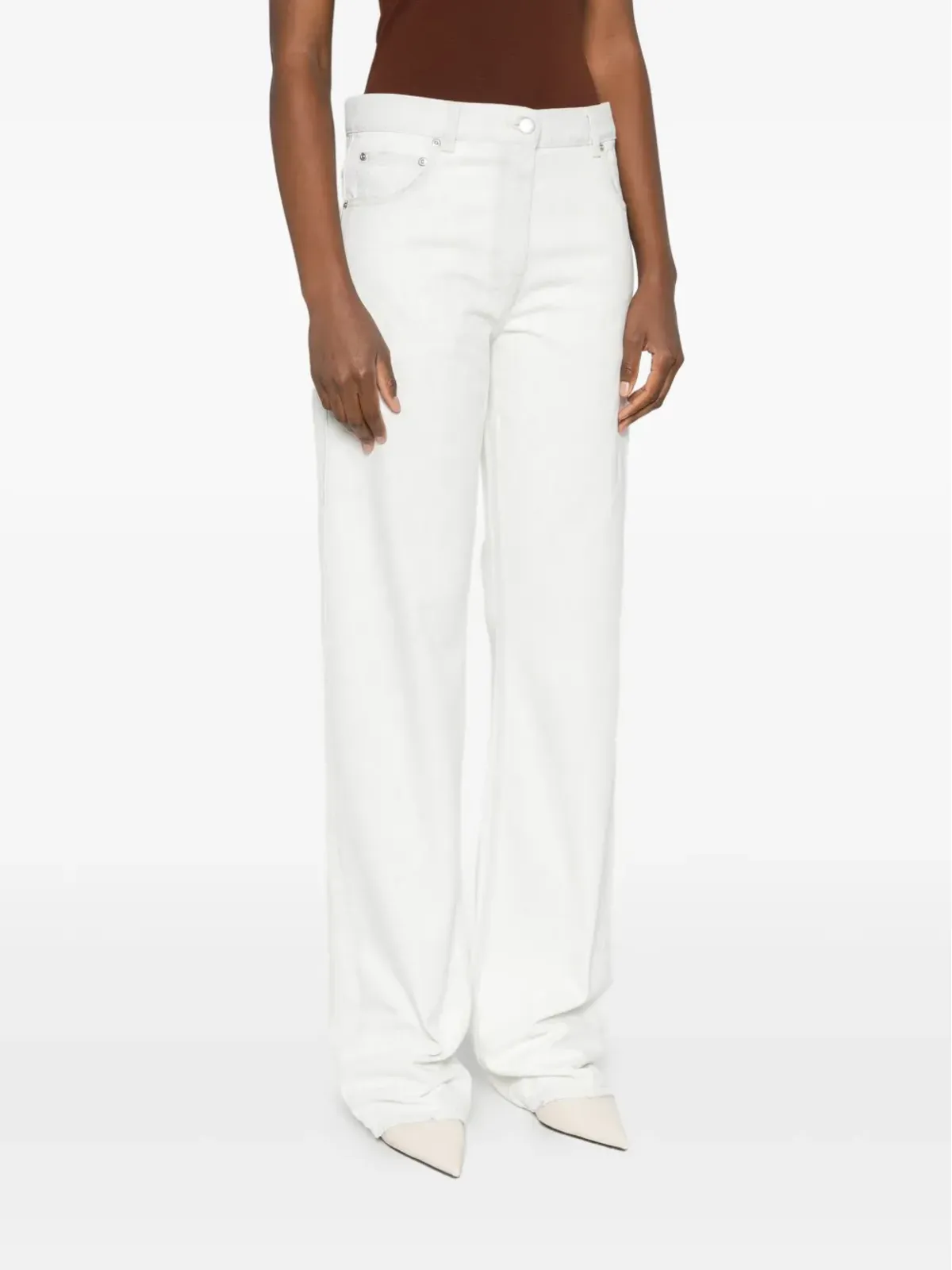 CALVIN KLEIN COLLECTION 02 ストレートジーンズ - 画像3