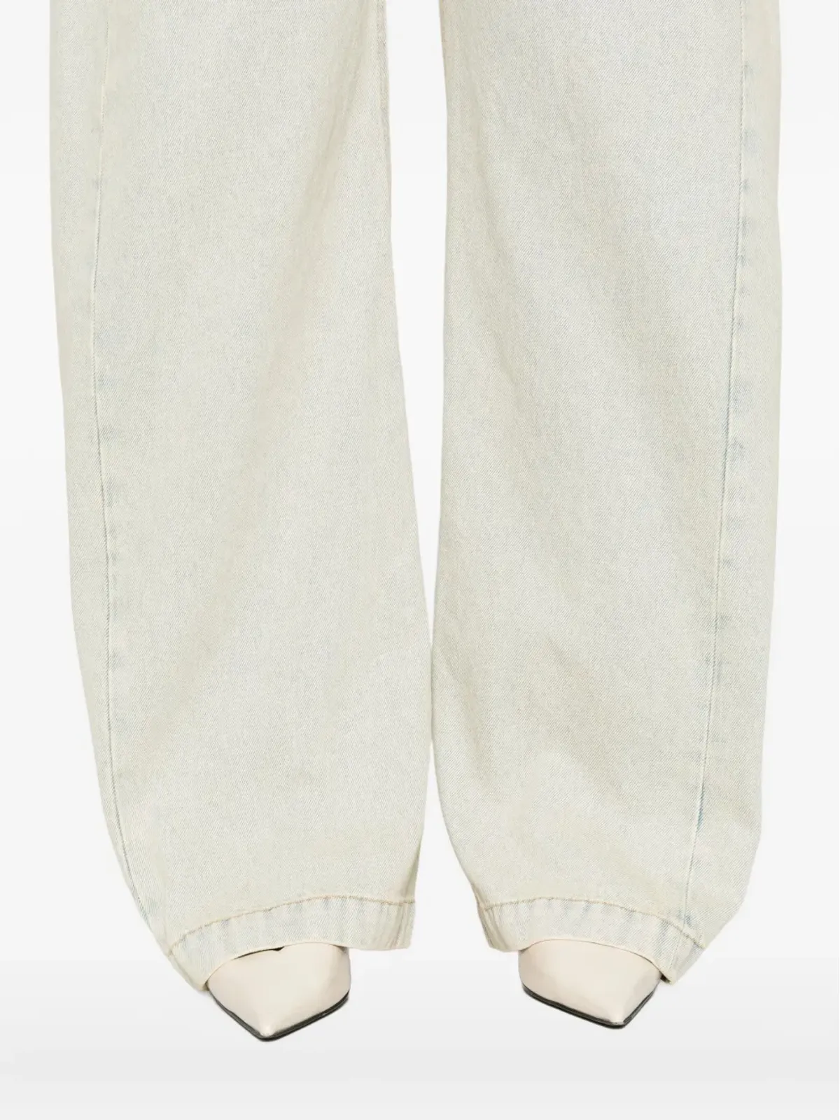 CALVIN KLEIN COLLECTION ワイドレッグデニムジーンズ - 画像5