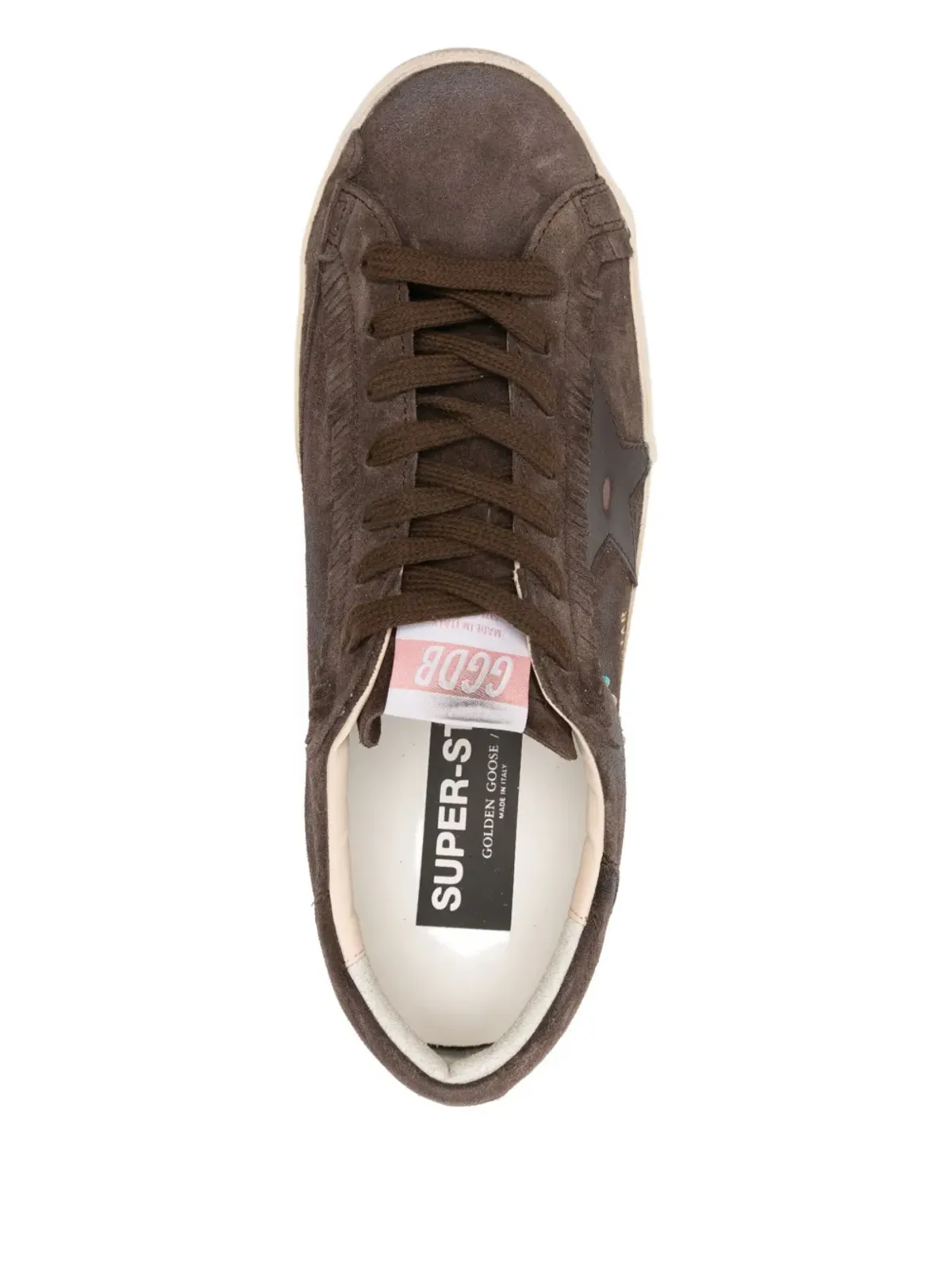 Golden Goose スエードスタッズ付きスター・スニーカー - 画像4