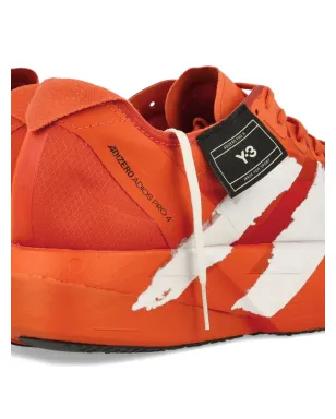 Y-3 三本ストライプディテール スニーカー - オレンジ - サムネイル5