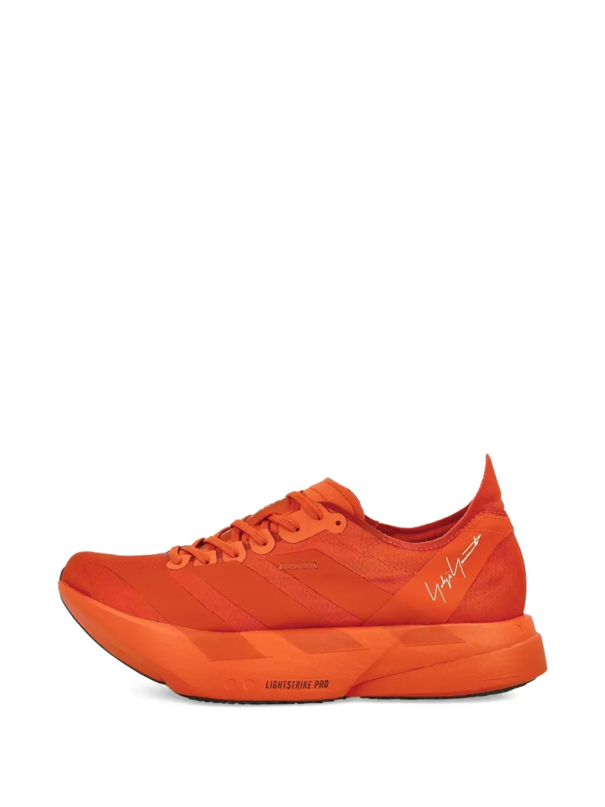 Y-3 三本ストライプディテール スニーカー - オレンジ - 画像2