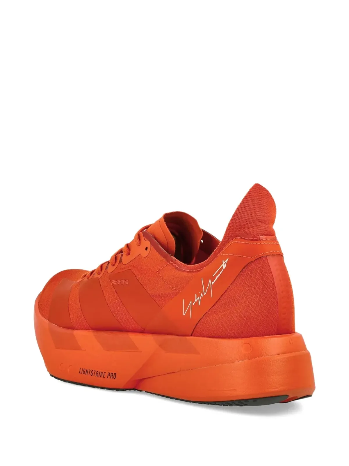 Y-3 三本ストライプディテール スニーカー - オレンジ - 画像4