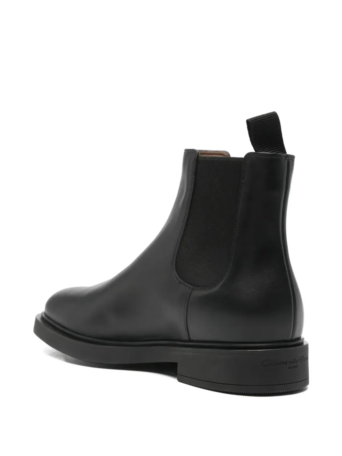 Gianvito Rossi Douglas エラスチックパネル チェルシーブーツ - ブラック - 画像3