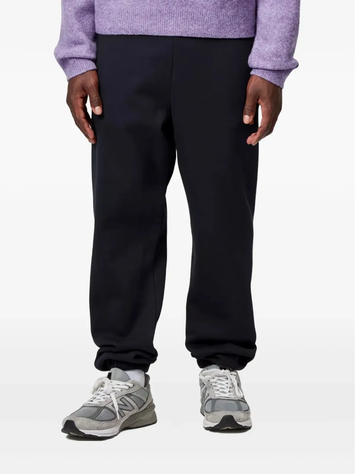 Carhartt WIP ロゴディテール裾リブ付きトラックパンツ - 画像2
