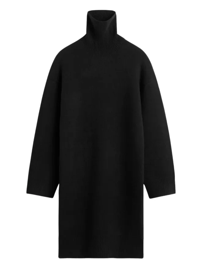 TOTEME TOTEME タートルネックリブニットミニドレスの商品画像