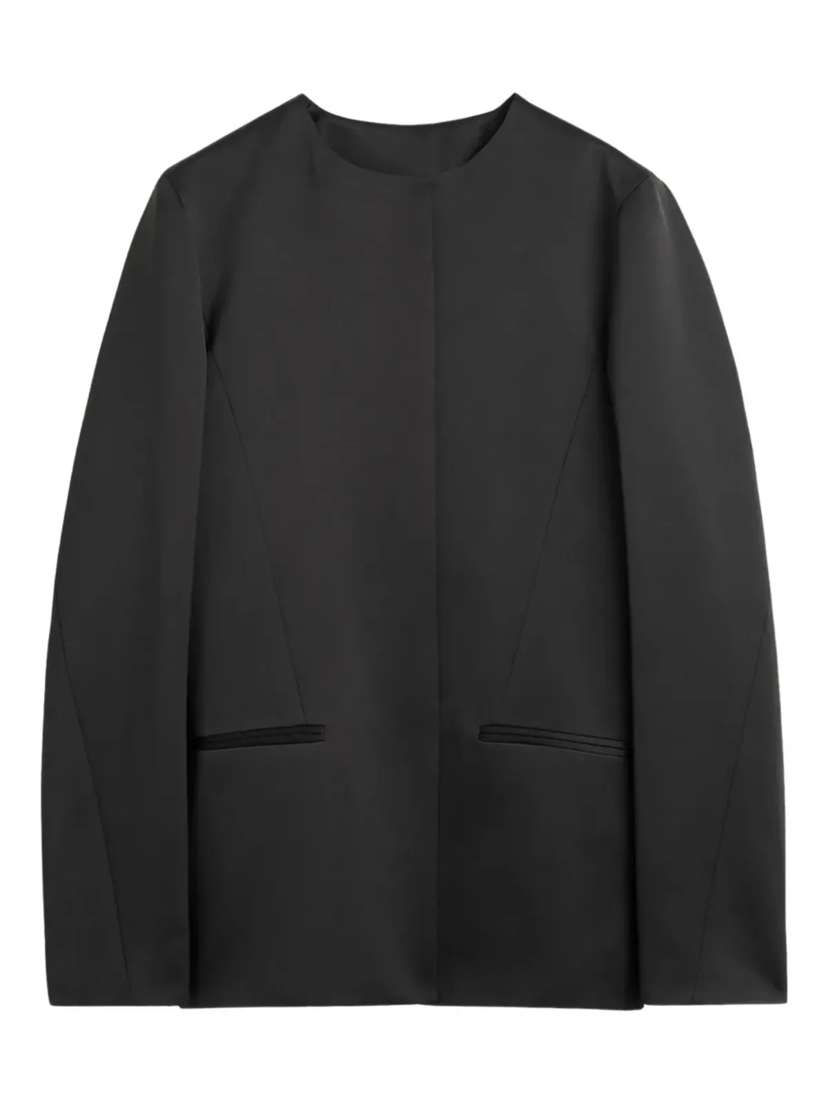 TOTEME round-neck jacket - Black - 画像1