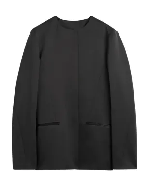 TOTEME round-neck jacket - Black - サムネイル1