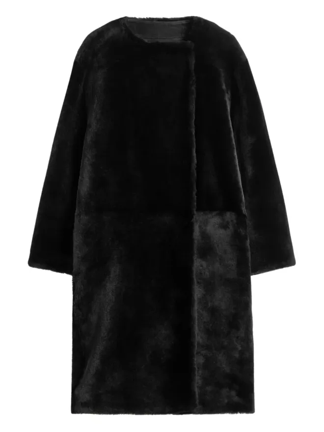 TOTEME TOTEME シアーリングノーカラーコートの商品画像