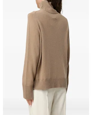 Allude リブ編みハイネックセーター - サムネイル4