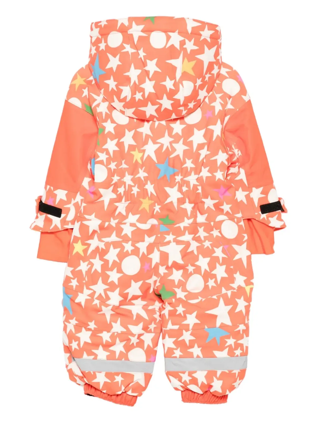 Stella McCartney Kids 星柄スノースーツ - オレンジ - 画像2