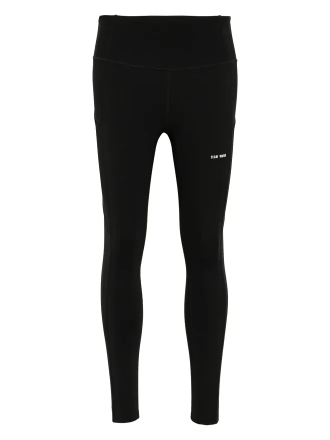 TEAM WANG design TEAM WANG design ロゴプリントレギンスの商品画像