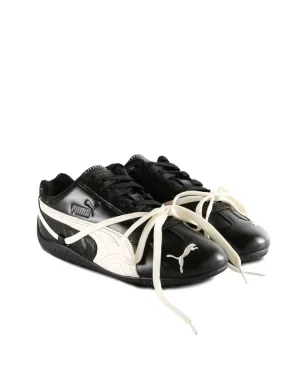 PUMA x Rosé Speedcat レザー レースアップスニーカー ブラック - サムネイル2