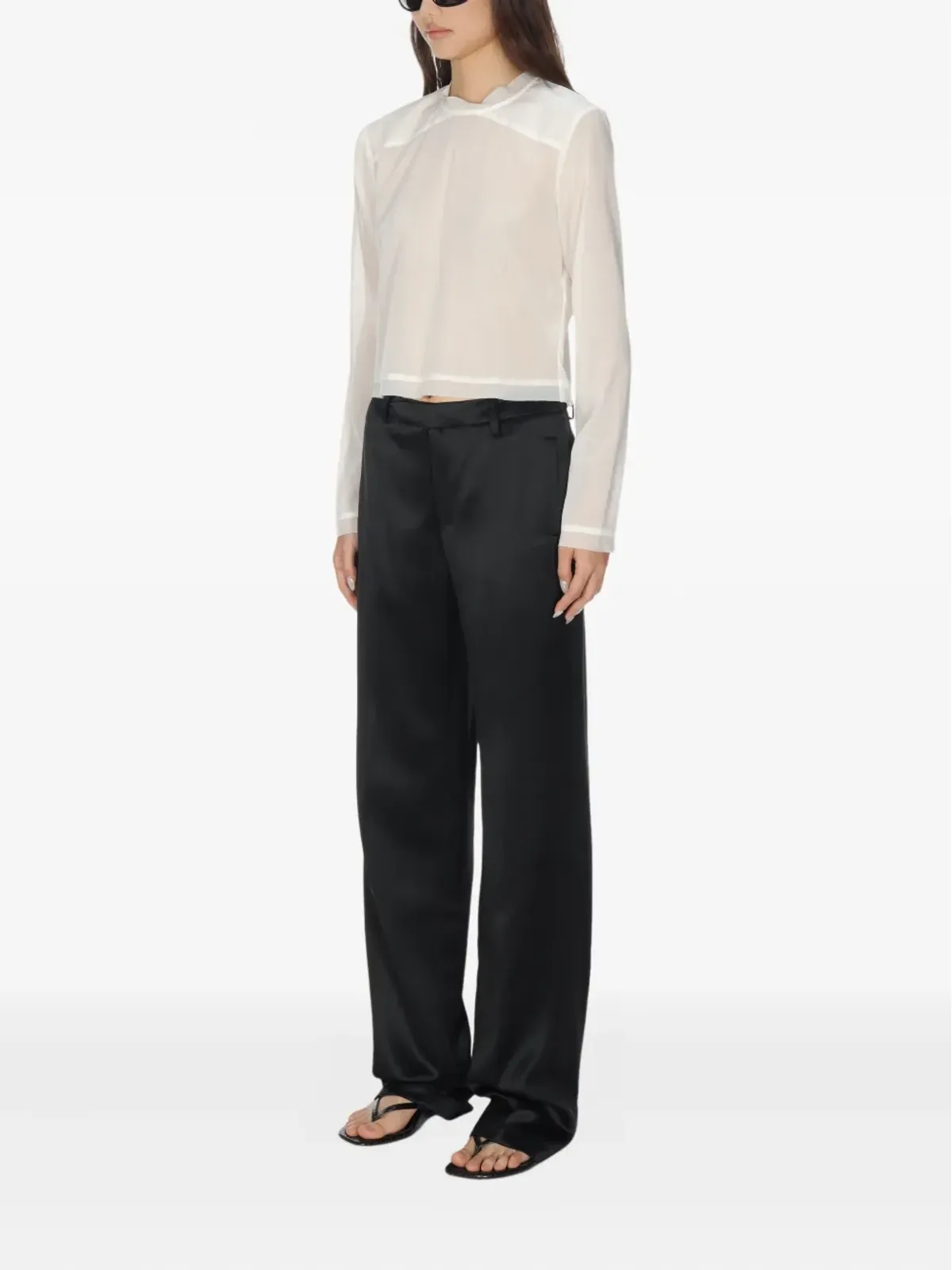The Garment セージ長袖ブラウス - 画像3