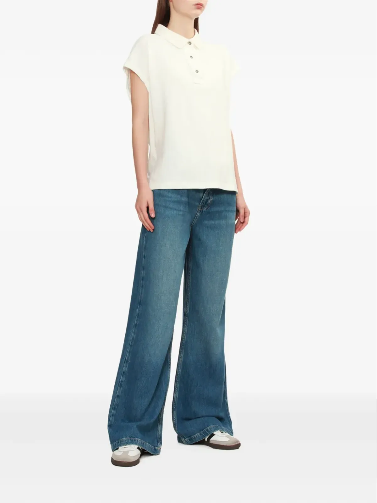 Free People ノースリーブポロトップ - 画像2