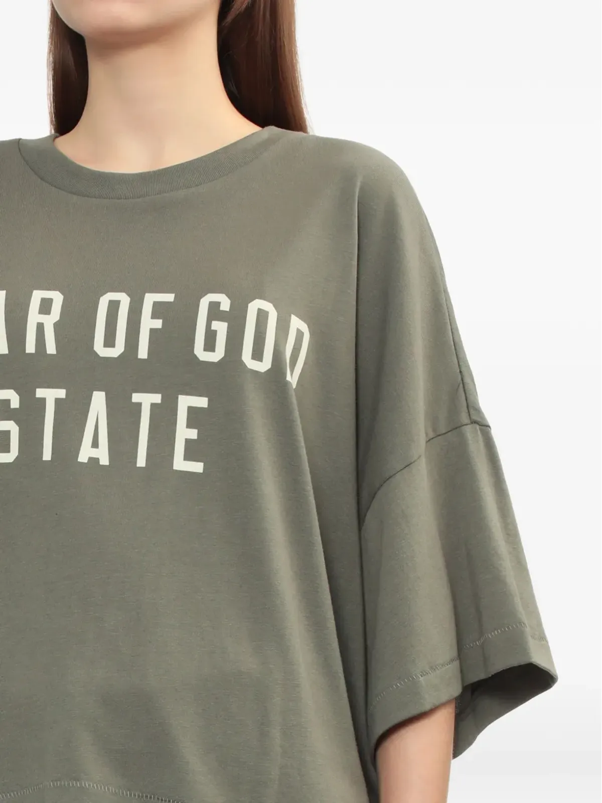 FEAR OF GOD ESSENTIALS グラフィックプリントTシャツ - 画像5