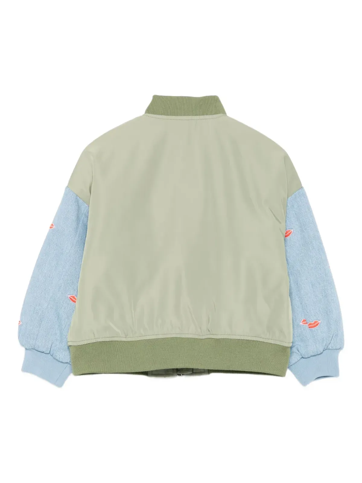 Stella McCartney Kids リップスディテーリング ボンバー ジャケット - 画像2